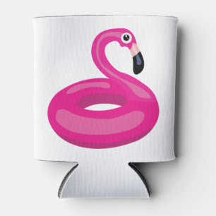 Flamingo Floatie Can Cooler