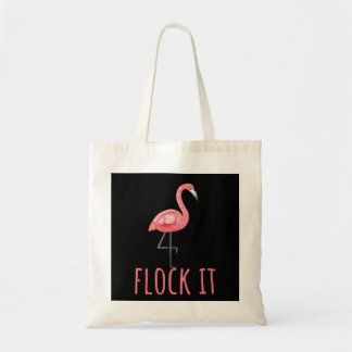 Flamingo - Flock Tt Pink Animal Lover Tote Bag