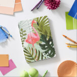 Flamingo Forest iPad Pro Cover<br><div class="desc">Flamingo Forest II by Victoria Borges. A flamingo is framed by soft tropical greenery in various colours and types. | 133083GG</div>