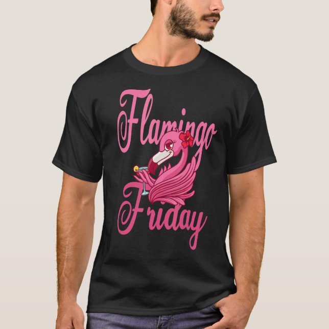 Flamingo Friday T-Shirt (Front)