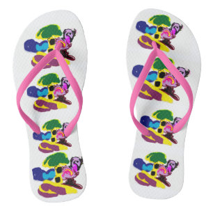 Flamingo fun summer style jandals