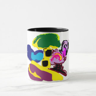 Flamingo fun summer style mug