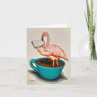 Flamingo Get Well card