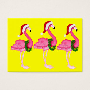 Flamingo Gift Enclosure Card / Tag