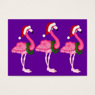Flamingo Gift Enclosure Card / Tag