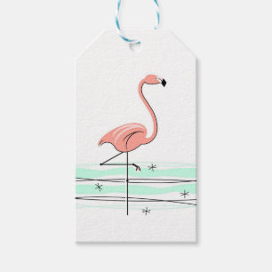 Flamingo gift tags