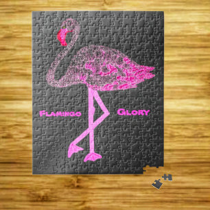 Flamingo Glory Jigsaw Puzzle