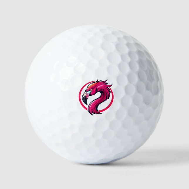 flamingo golf balls (Front)