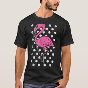 Flamingo Golf Cool Golfing Bird Animal Golfer Men T-Shirt