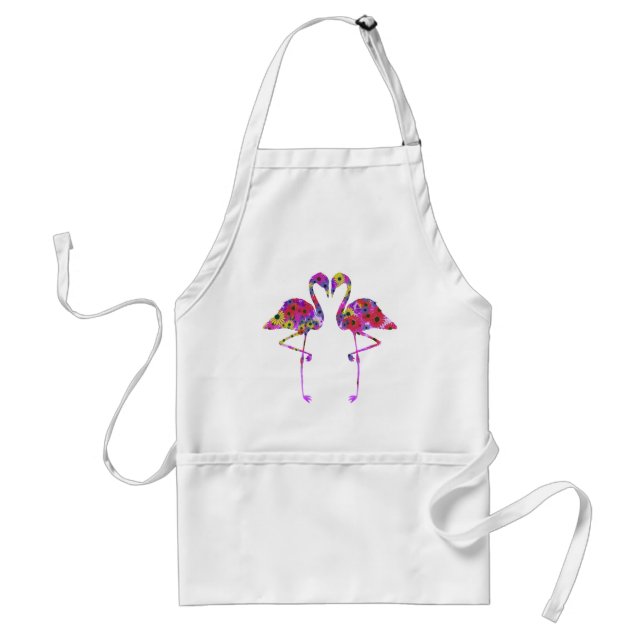 Flamingo Goods and T-shirts Standard Apron (Front)