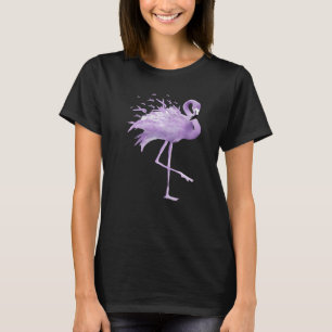 Flamingo Honours Caregivers Awareness Ribbon   T-Shirt