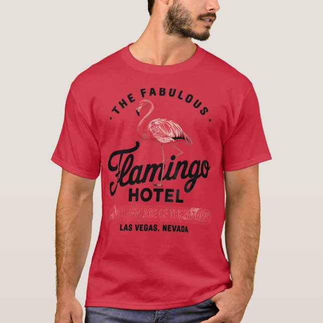 Flamingo Hotel (2) T-Shirt (Front)