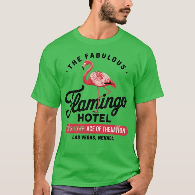 Flamingo Hotel (2) T-Shirt (Front)