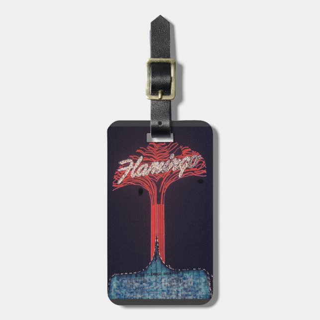 Flamingo Hotel Las Vegas Luggage Tag (Front Vertical)