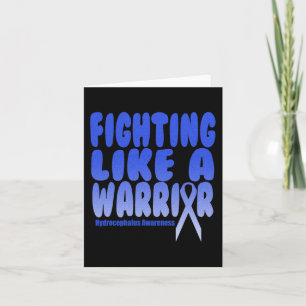 Flamingo Hydrocephalus Awareness Card