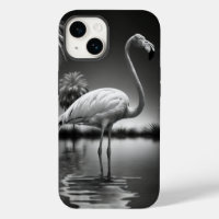 Flamingo in a Pool