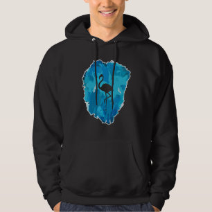 Flamingo In An Ice Block For Eternity Hoodie