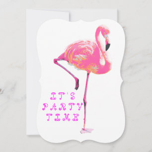 Flamingo Invitation