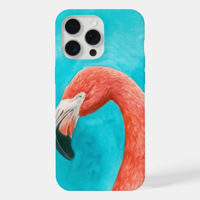 Flamingo iPhone Case (Back)