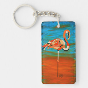Flamingo Key chain