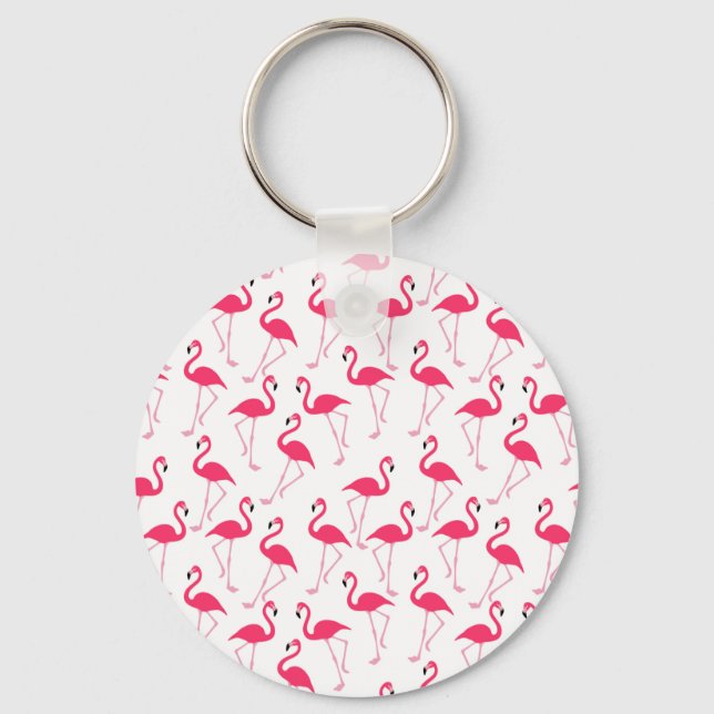 Flamingo Key Ring (Front)
