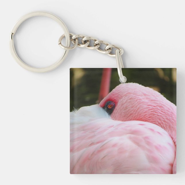 Flamingo  key ring (Front)