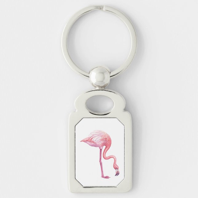 Flamingo Key Ring (Front)