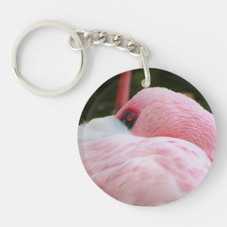 Flamingo key ring