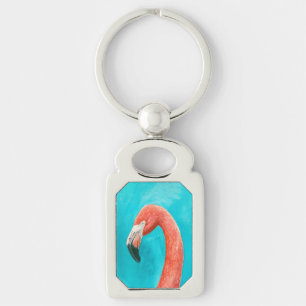 Flamingo Key Ring