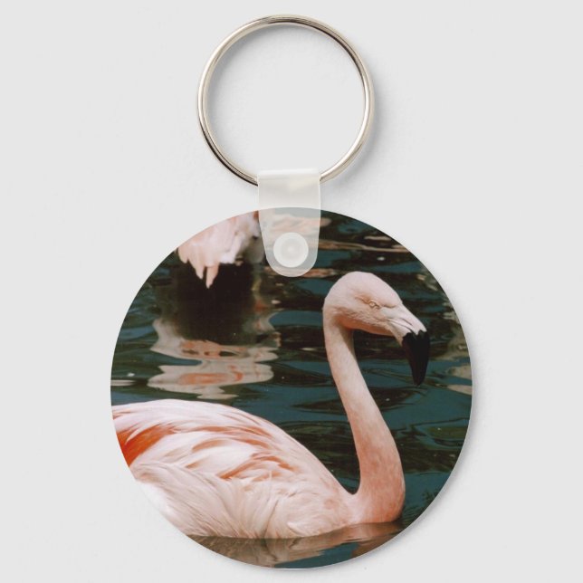 Flamingo Key Ring (Front)