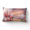 Flamingo Kiss Art Decorator Pillow
