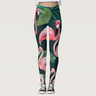 flamingo leggy leggings