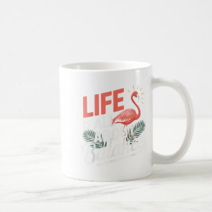 Flamingo Life Is All About Balance Nk Flamingo Coffee Mug