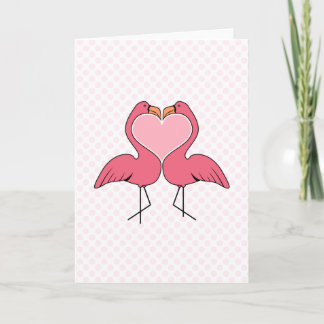 Flamingo Love Card