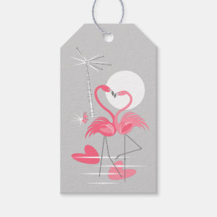 Flamingo Love gift tags