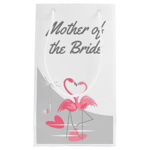 Flamingo Love Large Moon Mother of the Bride small Gift Bag