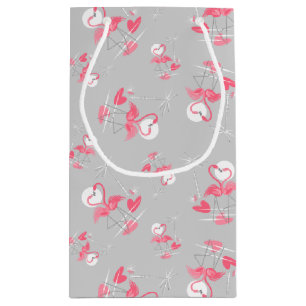 Flamingo Love Multi gift bag small