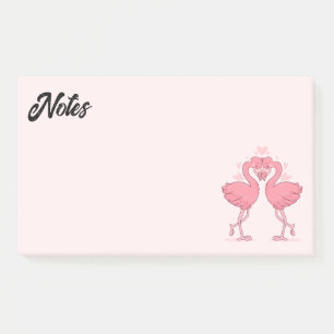 Flamingo Love Post-it Notes
