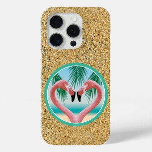 Flamingo Love (Tropical Valentine) Case-Mate iPhon iPhone 15 Pro Case