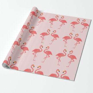 Flamingo Love Wrapping Paper