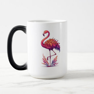 Flamingo lover Large Morphing Magic Mug