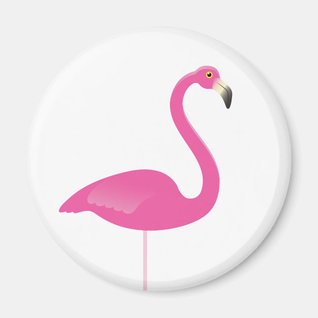 Flamingo Magnet (Front)