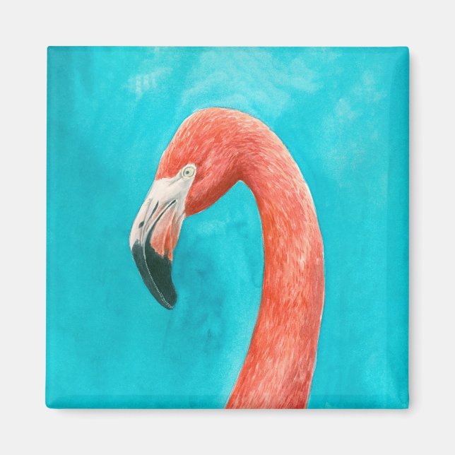 Flamingo Magnet (Front)