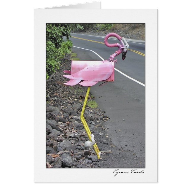 Flamingo Mailbox (Front)