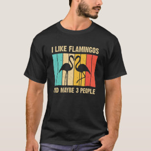 Flamingo Men Women Pink Flamingo Bird 1 T-Shirt