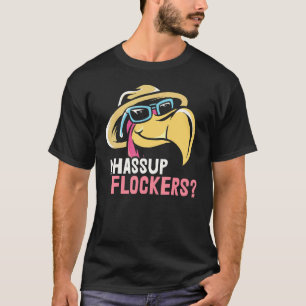 Flamingo Motif For Garden And Pool With Saying T-Shirt