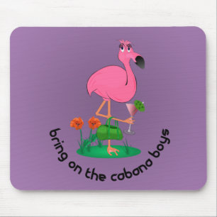 Flamingo Mouse Pad