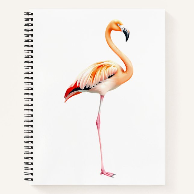 flamingo notebook (Front)