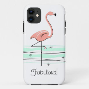 Flamingo Ocean 'Fabulous!' iPhone 11 tough Case-Mate iPhone Case