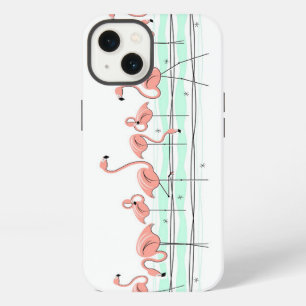 Flamingo Ocean Line iPad Mini case